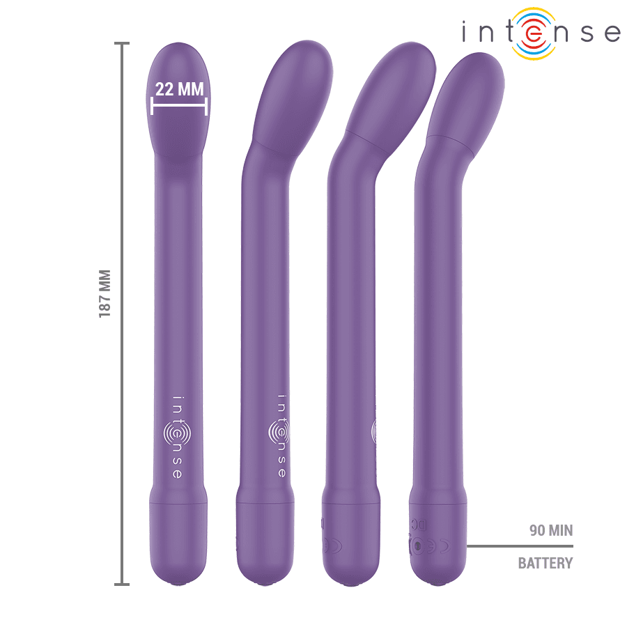 INTENSE - KARLIE RECHARGEABLE G-SPOT STIMULATOR PURPLE thumb 3