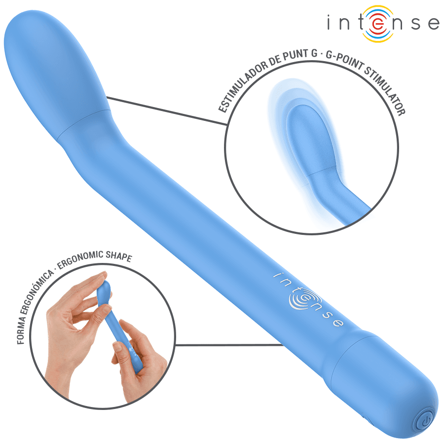 INTENSE - KARLIE RECHARGEABLE G-SPOT STIMULATOR BLUE thumb 5