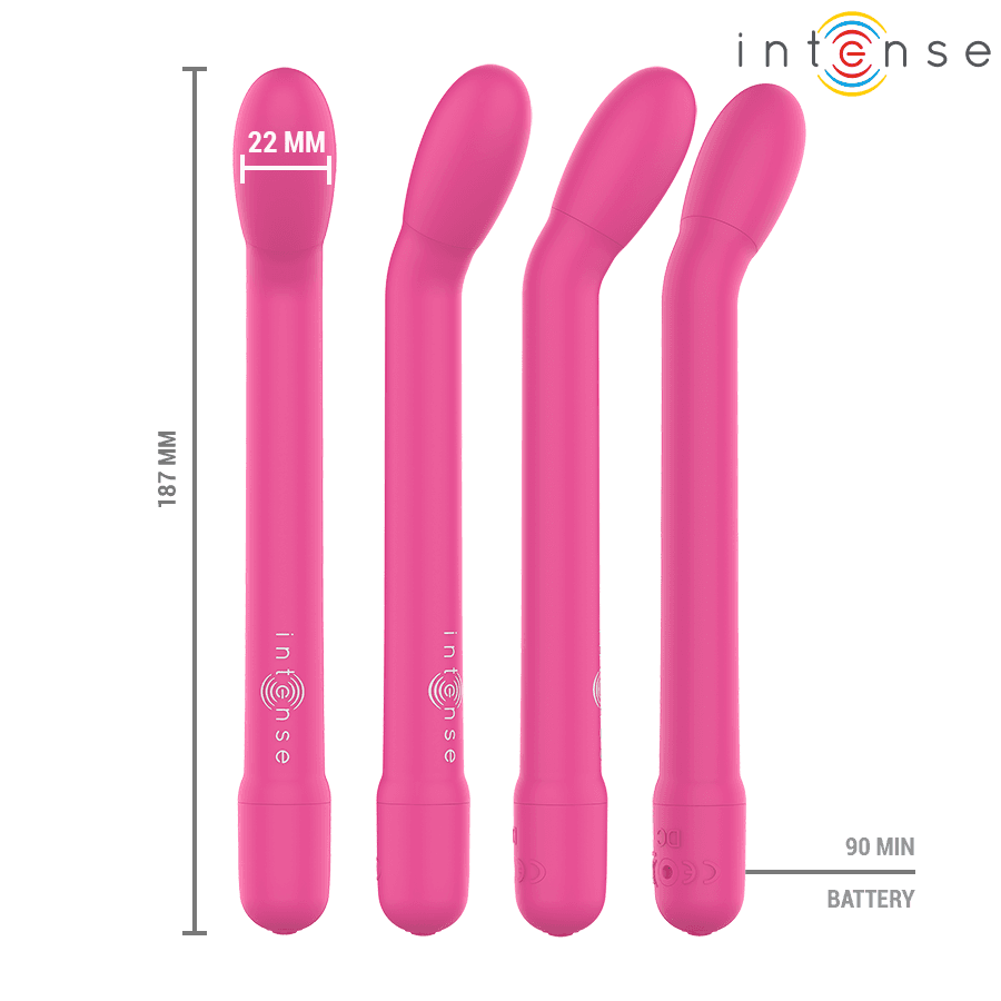 INTENSE - KARLIE RECHARGEABLE G-SPOT STIMULATOR PINK thumb 3