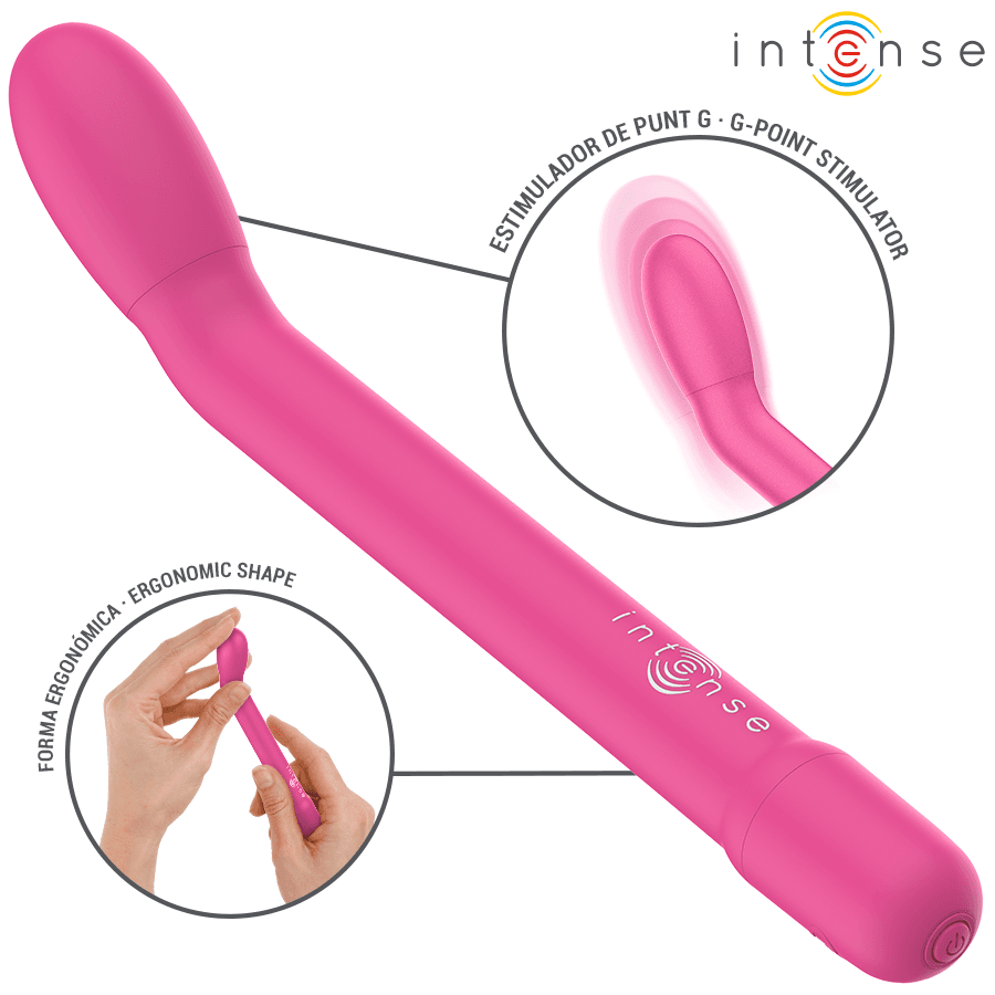 INTENSE - KARLIE RECHARGEABLE G-SPOT STIMULATOR PINK thumb 5