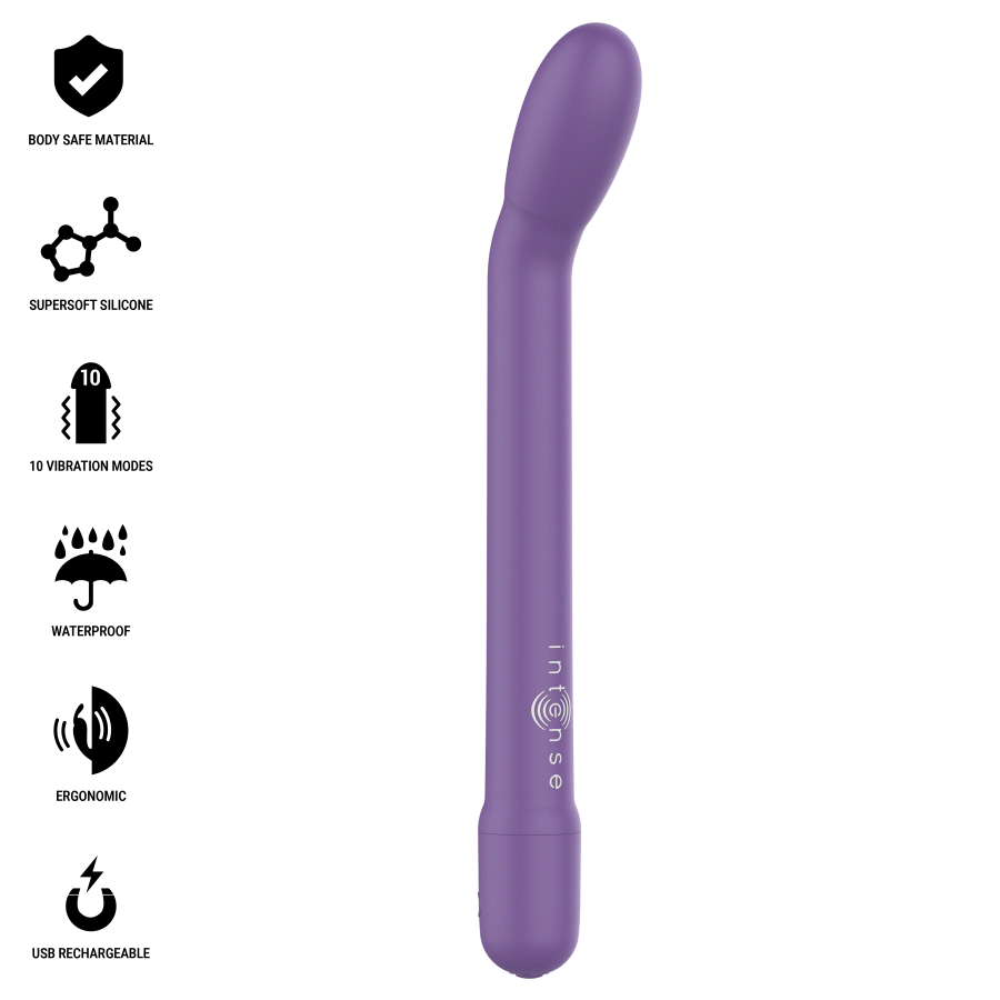 INTENSE - KARLIE RECHARGEABLE G-SPOT STIMULATOR PURPLE thumb 2