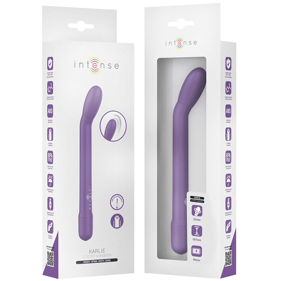 INTENSE - KARLIE RECHARGEABLE G-SPOT STIMULATOR PURPLE thumb 8