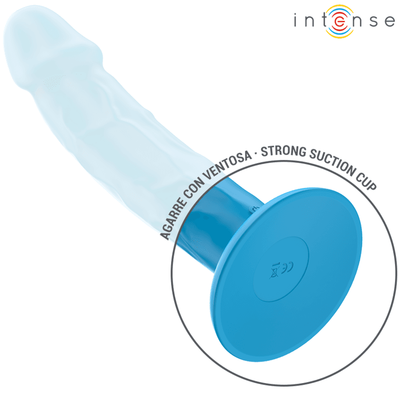 INTENSE - PHOEBE REALISTIC VIBRATOR 10 VIBRATIONS BLUE REMOTE CONTROL thumb 6