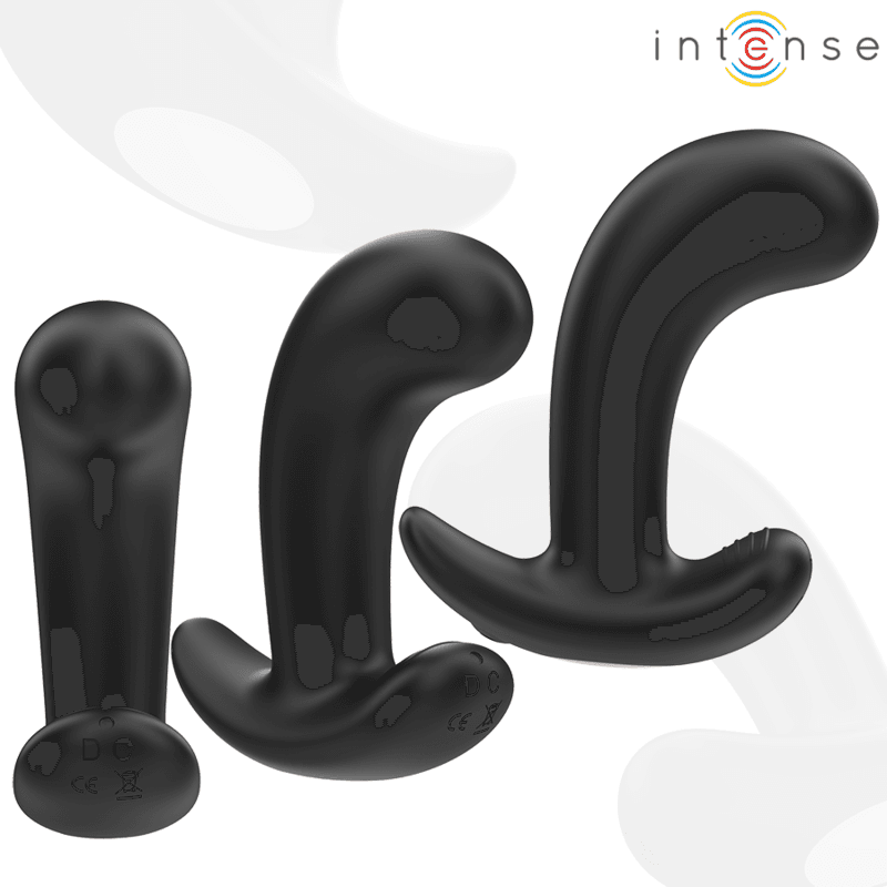 INTENSE - CHANDLER ANAL PLUG 10 VIBRATIONS BLACK REMOTE CONTROL thumb 4
