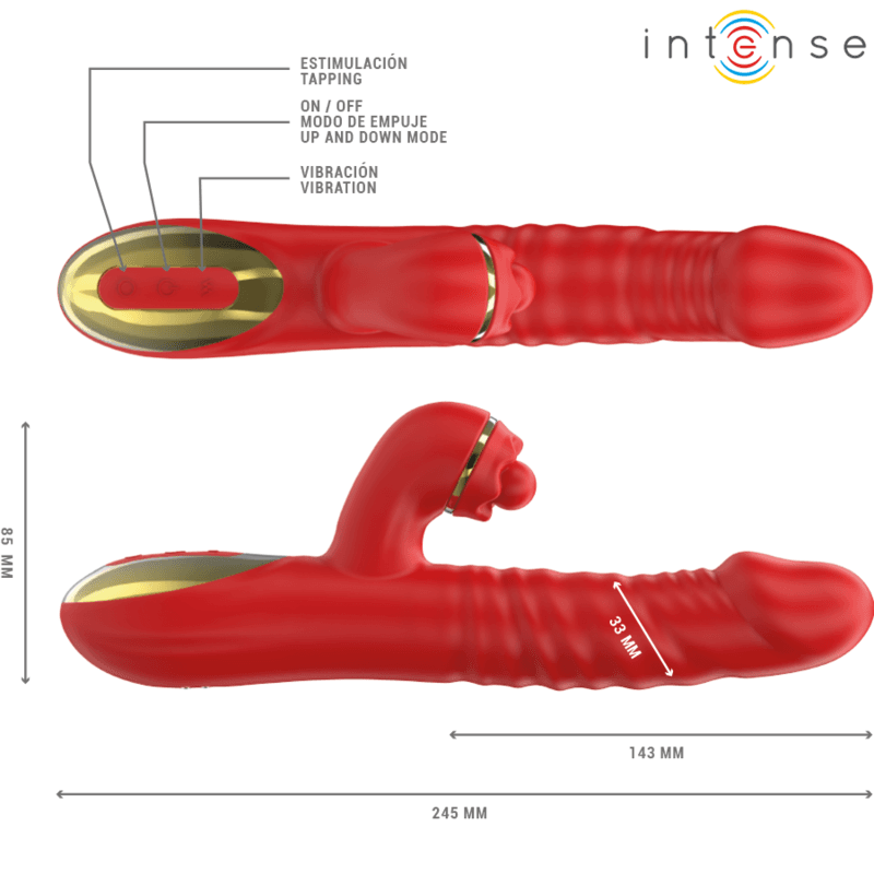 INTENSE - THALIA VIBRATION & THRUST & TAPPING RED thumb 3