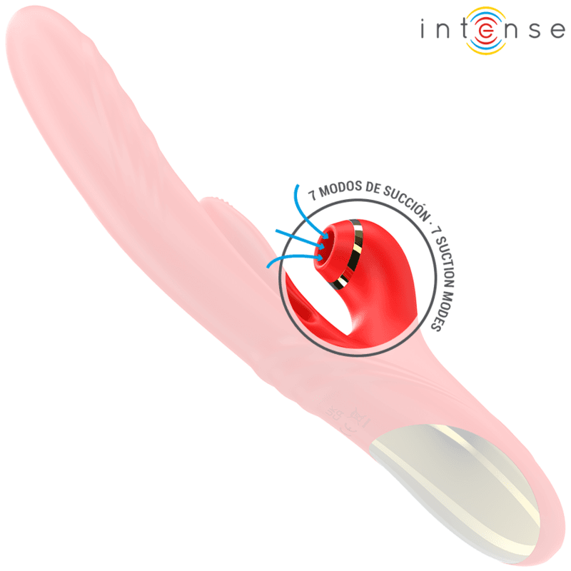 INTENSE - KAROL MULTIFUNCTION VIBRATOR THRUST & STIMULATION & STIMULATING WAVES RED thumb 3