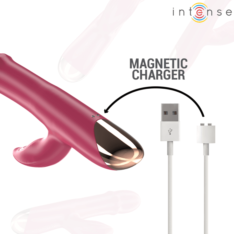 INTENSE - CHLOE MULTIFUNCTION VIBRATOR 3 IN 1 RED thumb 7