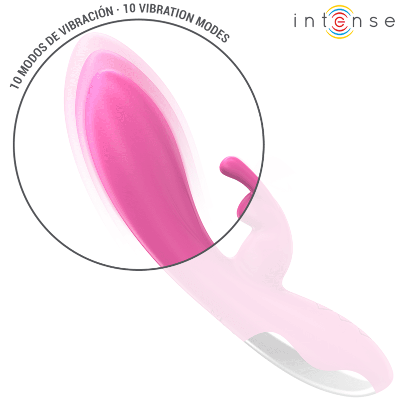 INTENSE - RANDALL RABBIT VIBRATOR 10 VIBRATIONS PINK thumb 6