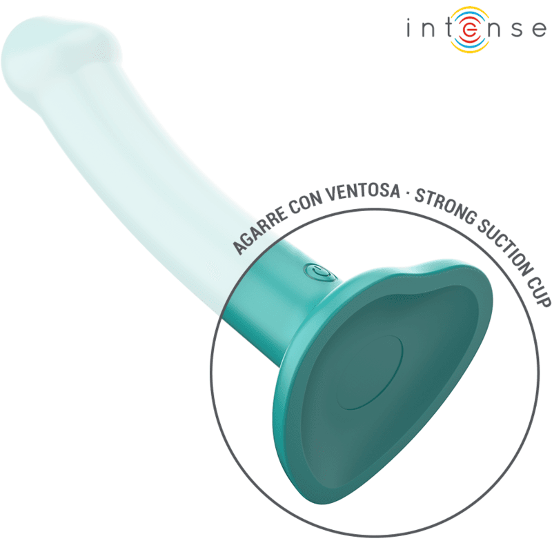INTENSE - KATIE VIBRATOR WITH SUCTION CUP 10 VIBRATIONS BLUE REMOTE CONTROL thumb 5