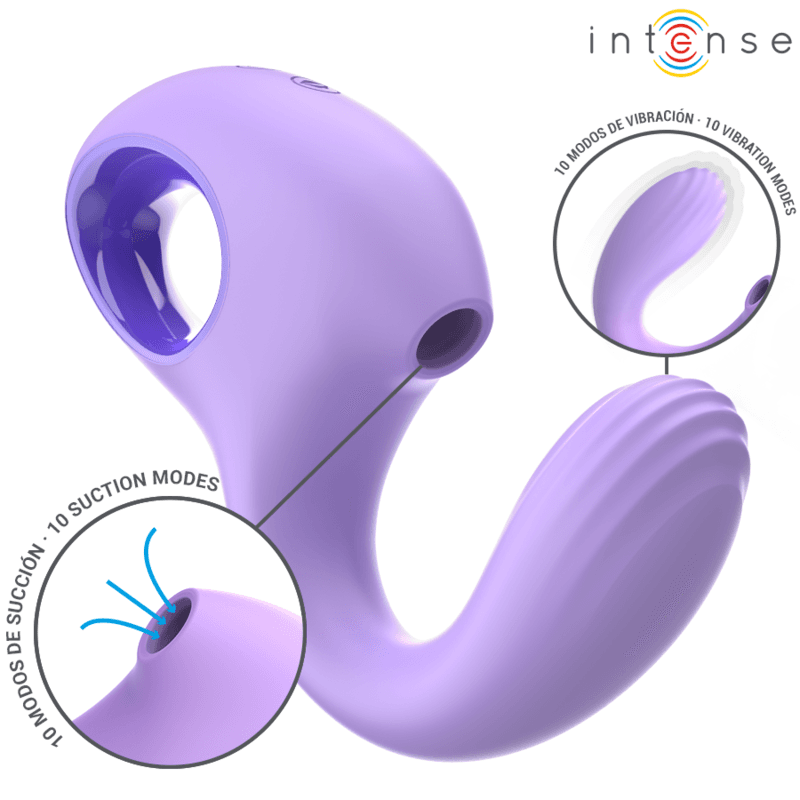 INTENSE - BAXTER VIBRATOR & STIMULATOR VIOLET thumb 2