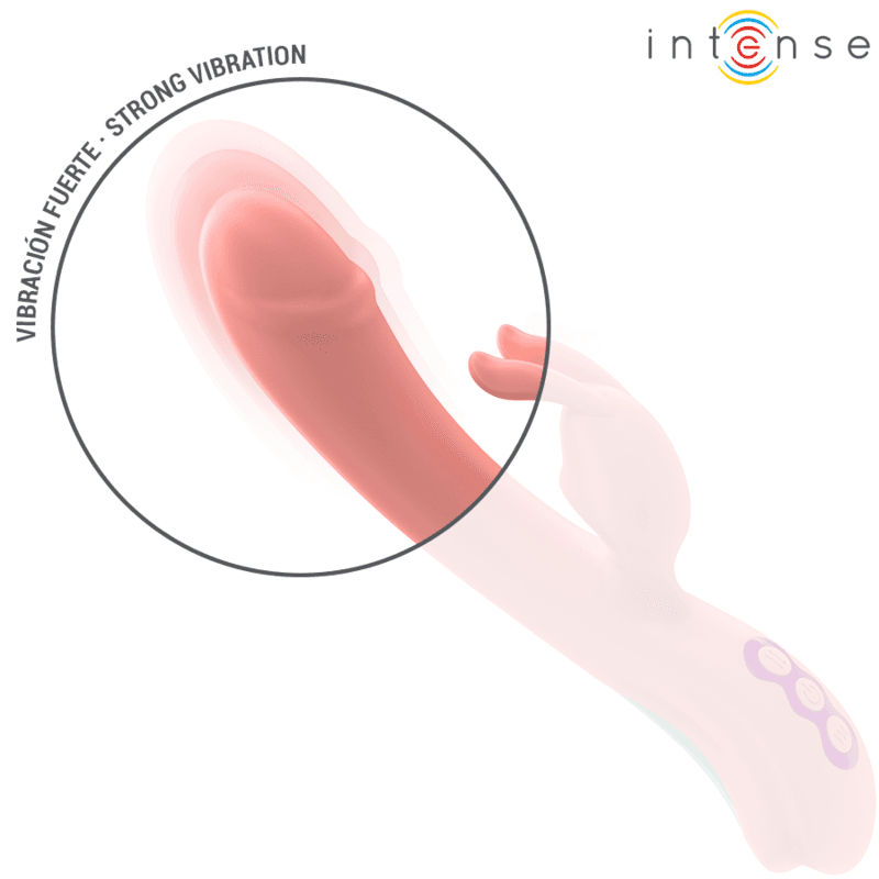 INTENSE - RACHEL RABBIT VIBRATOR 5 VIBRATIONS PINK thumb 6