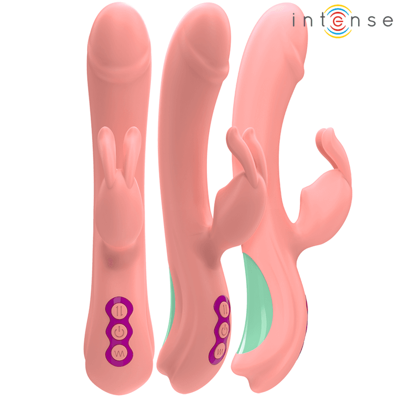 INTENSE - RACHEL RABBIT VIBRATOR 5 VIBRATIONS PINK thumb 3