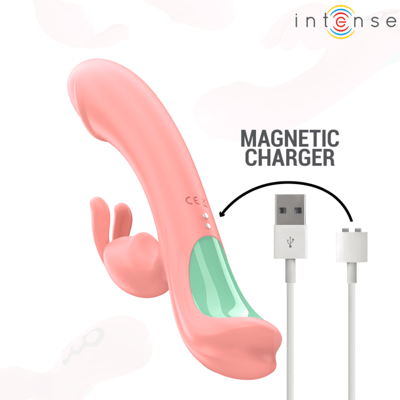 INTENSE - RACHEL RABBIT VIBRATOR 5 VIBRATIONS PINK thumb 8