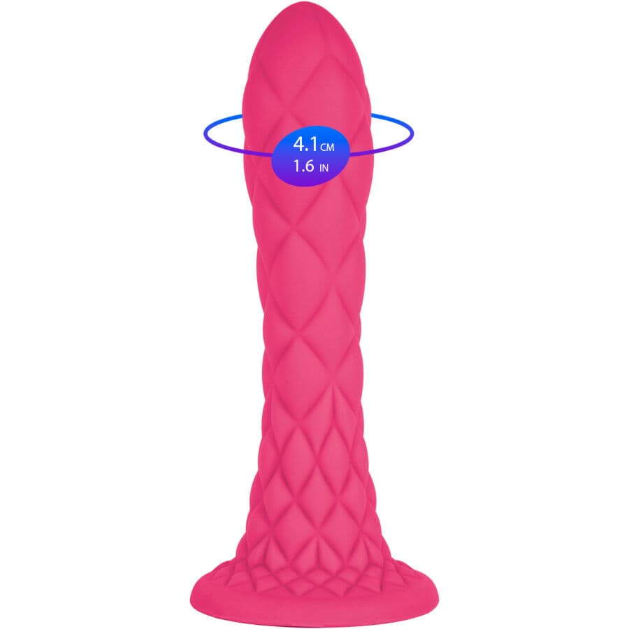 SILEXD - DREAMY DILDO FANTASY LIQUID SILICONE THERMOREACTIVE FUCHSIA 18.5 CM thumb 7