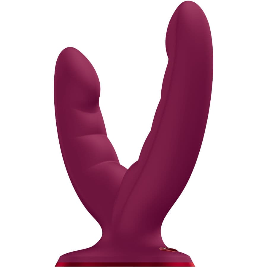 FUN FACTORY - RYDE DOUBLE DILDO WINE RED thumb 2