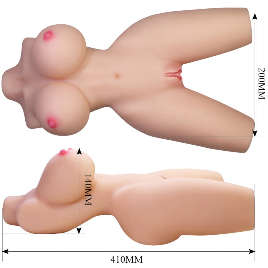 CRAZY BULL - LILY REALISTIC FEMALE TORSO VAGINA AND ANAL 4 KG thumb 8