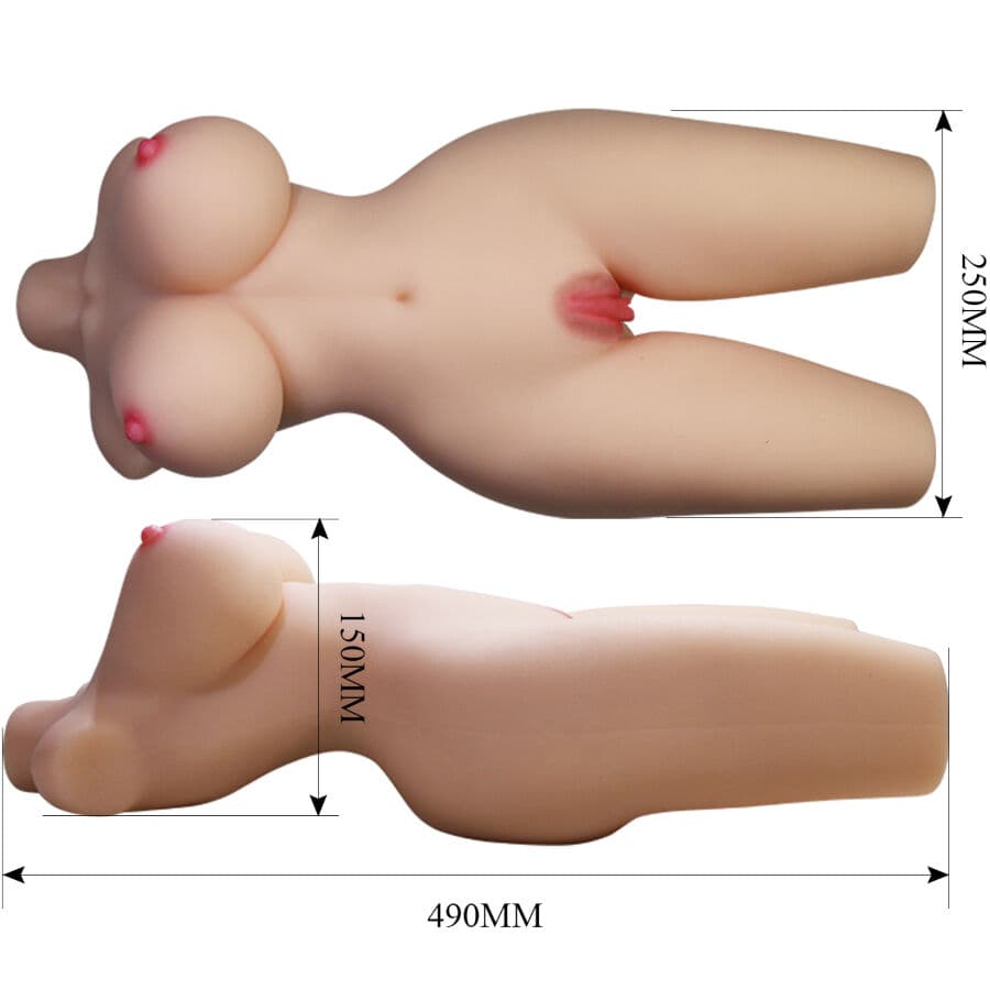 CRAZY BULL - TIFFANY REALISTIC FEMALE TORSO VAGINA AND ANAL 5.5 KG thumb 8
