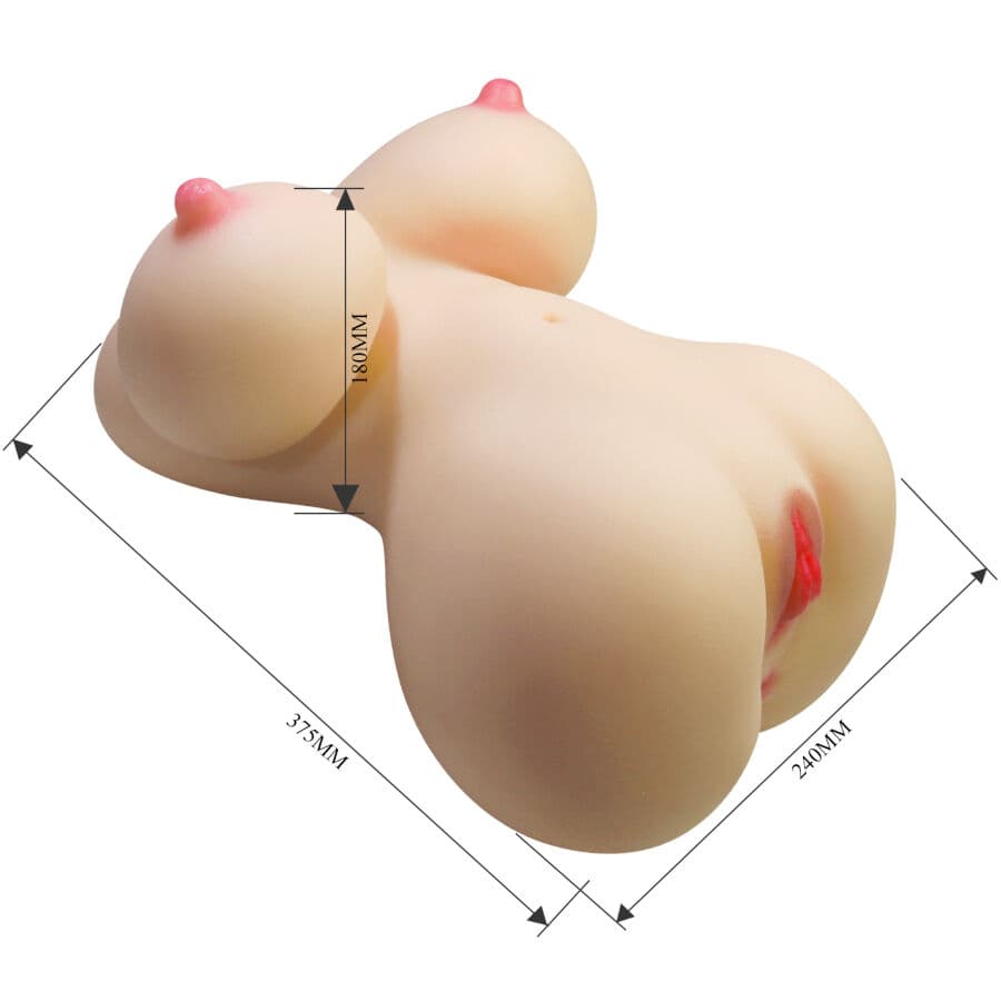 CRAZY BULL - FIONA REALISTIC FEMALE TORSO VAGINA AND ANAL 7.1 KG thumb 8
