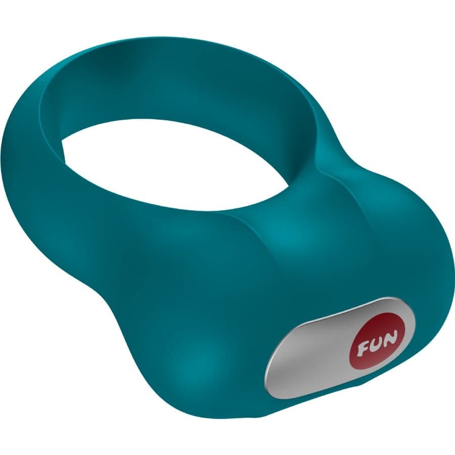FUN FACTORY - STEADY VIBRATING COCK RING BOTTLE GREEN thumb 2