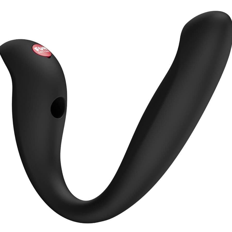 FUN FACTORY - VELOCE INSERTABLE DOUBLE AIR PULSE VIBRATOR BLACK thumb 2