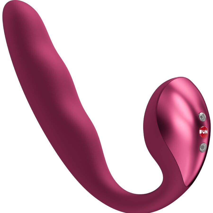 FUN FACTORY - ALLEGRO INSERTABLE DOUBLE AIR PULSE VIBRATOR WINE RED thumb 1