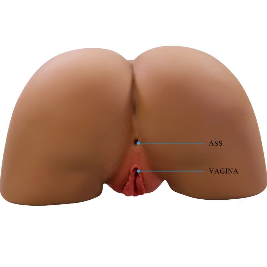 CRAZY BULL - GERIANN REALISTIC FEMALE BUTT VIBRATOR AND SUCKER WITH SOUND 5.5 KG thumb 3