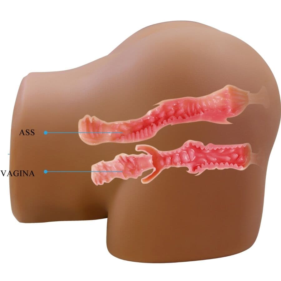 CRAZY BULL - GERIANN REALISTIC FEMALE BUTT VIBRATOR AND SUCKER WITH SOUND 5.5 KG thumb 7