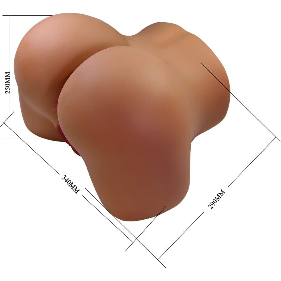 CRAZY BULL - WENDY REALISTIC FEMALE BUTT VIBRATOR AND SUCKER WITH SOUND 11 KG thumb 8