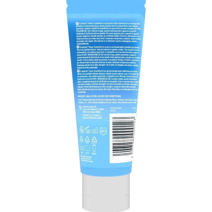 CONTROL - PURE COMFORT INTENSE HYDRATION LUBRICANT 80 ML thumb 2
