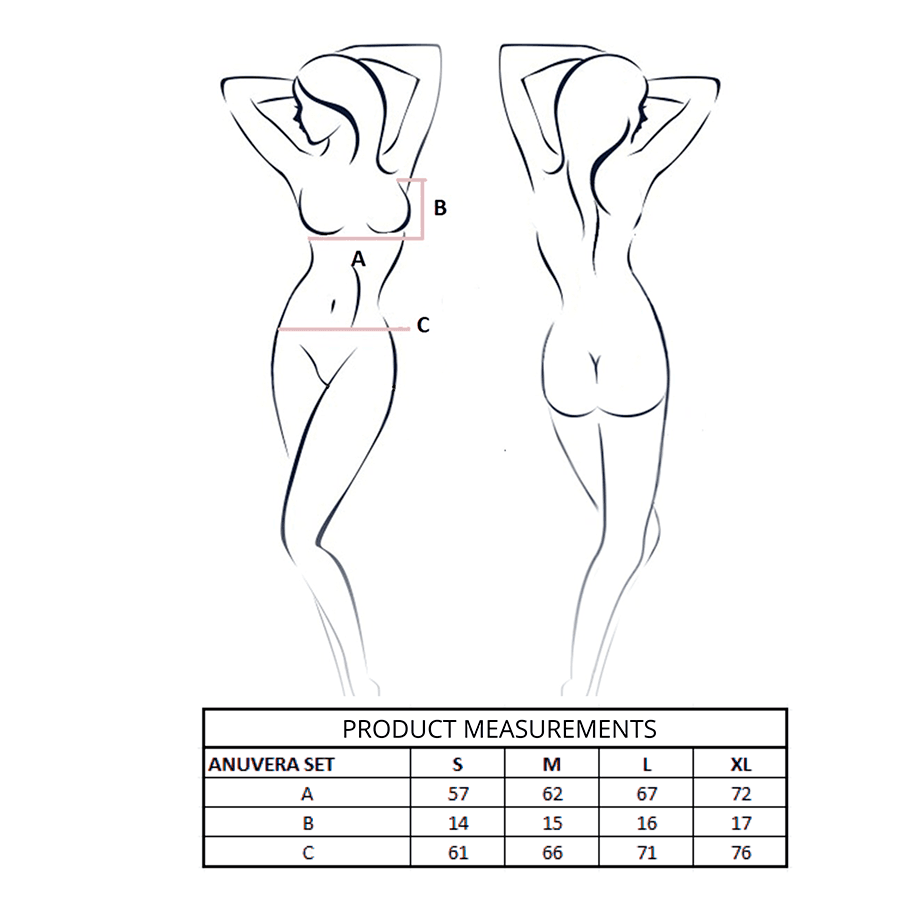 PASSION - ANUVERA BRA + THONG SET FIRE BRICK S/M thumb 4