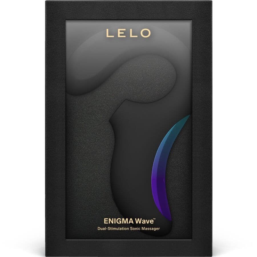 LELO - ENIGMA WAVE TRIPLE VIBRATION MASSAGER BLACK thumb 4