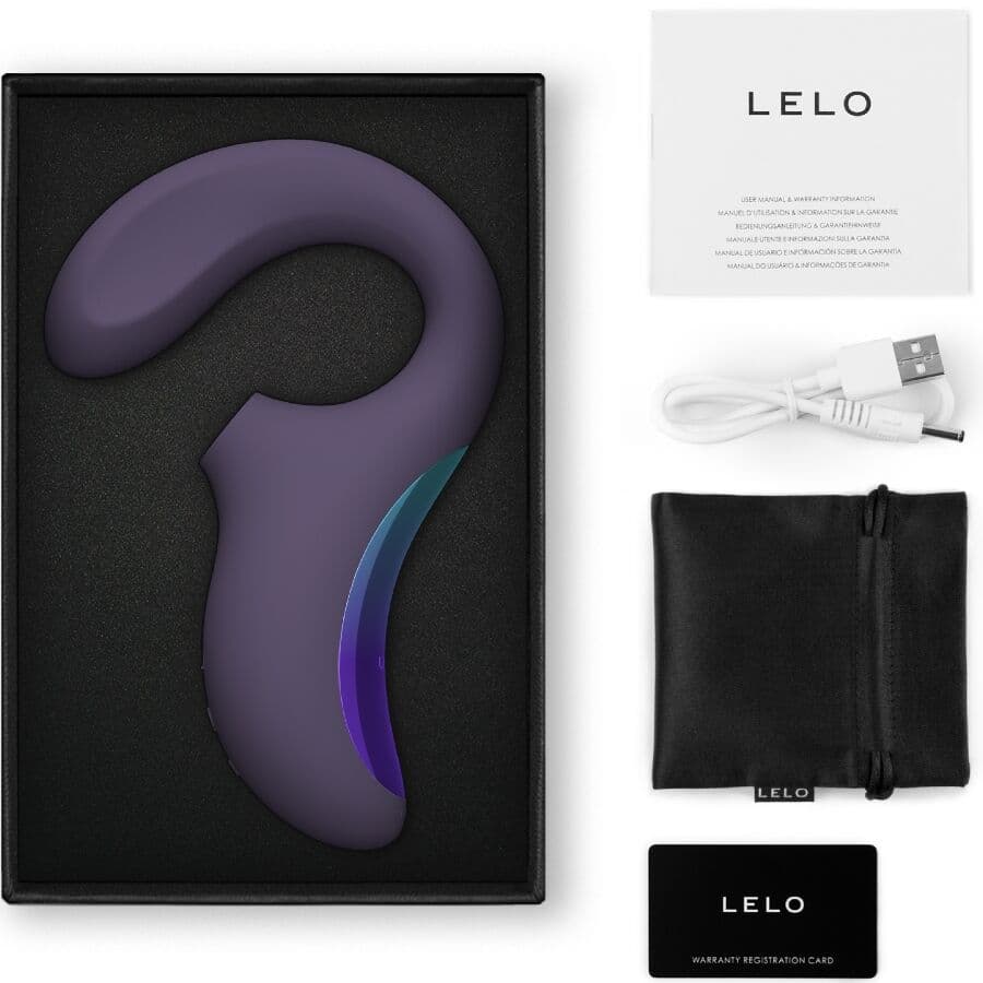 LELO - ENIGMA WAVE TRIPLE VIBRATION MASSAGER CYBER PURPLE thumb 3