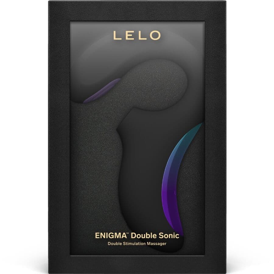 LELO - ENIGMA DOUBLE SONIC VIBRATOR POINT G BLACK thumb 4
