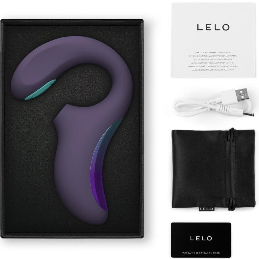 LELO - ENIGMA DOUBLE SONIC VIBRATOR POINT G CYBER PURPLE thumb 3