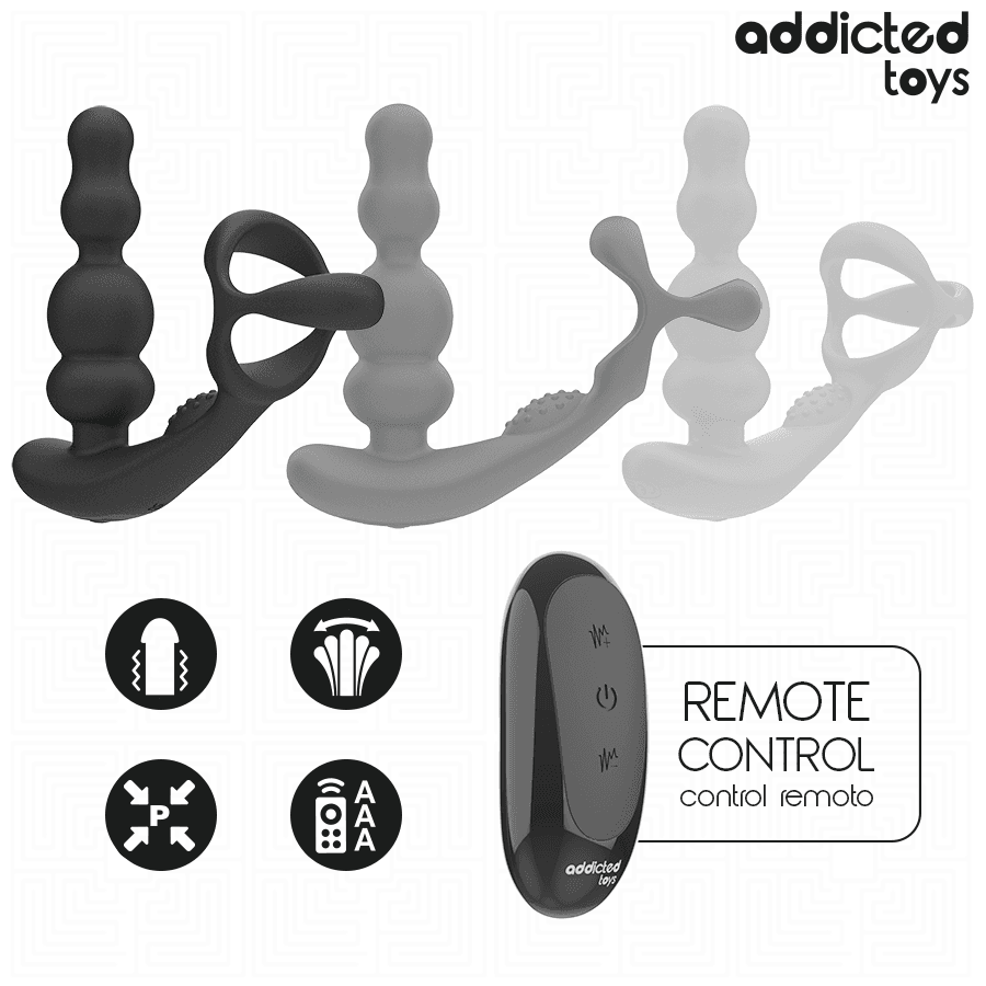 ADDICTED TOYS - ROTATING PROSTATE MASSAGER REMOTE CONTROL thumb 6