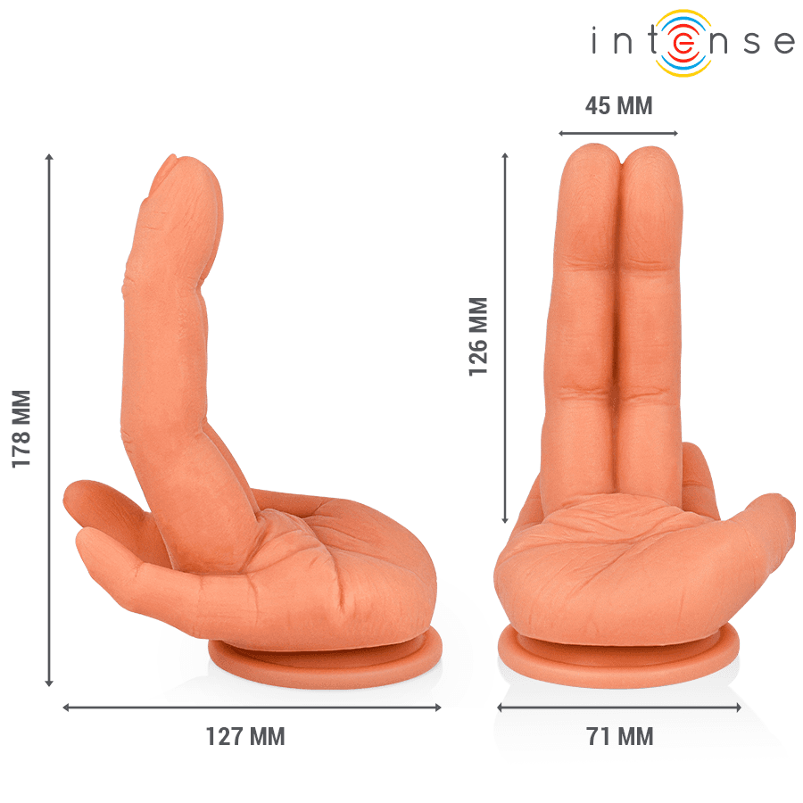 INTENSE - LEELA G-SPOT STIMULATOR FLEXIBLE HAND 12.6 CM thumb 2
