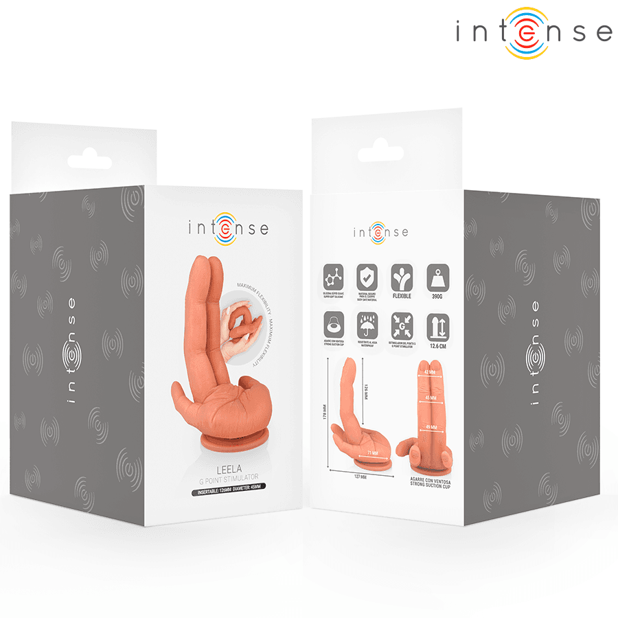 INTENSE - LEELA G-SPOT STIMULATOR FLEXIBLE HAND 12.6 CM thumb 5