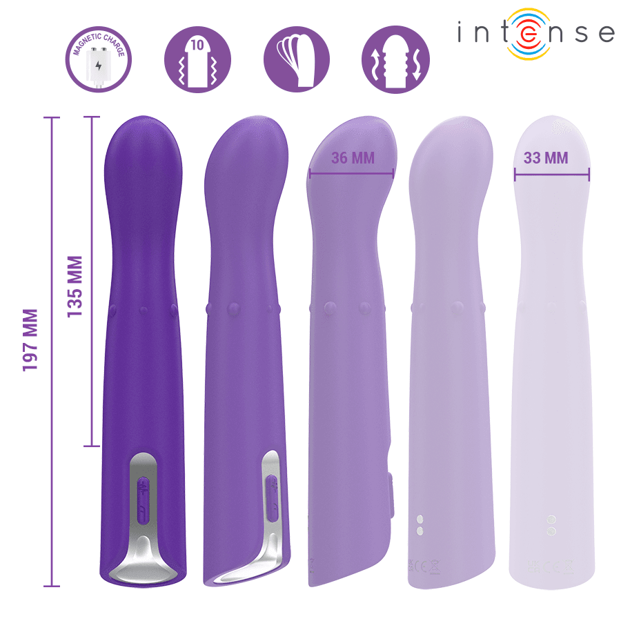 INTENSE - HELENA BEADS UP & DOWN WIGGLE VIBRATOR 13.5 CM thumb 5