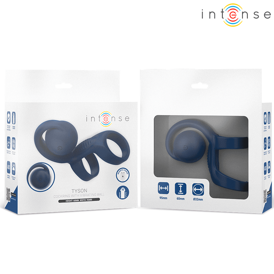 INTENSE - TYSON COCK RING WITH VIBRATING BALL Ø 3.2 CM thumb 3