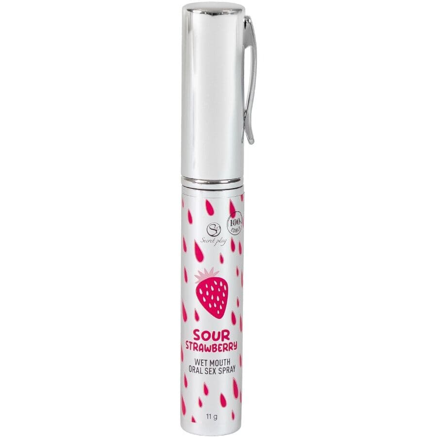 SECRETPLAY - SOUR STRAWBERRY ORAL SEX SPRAY thumb 2