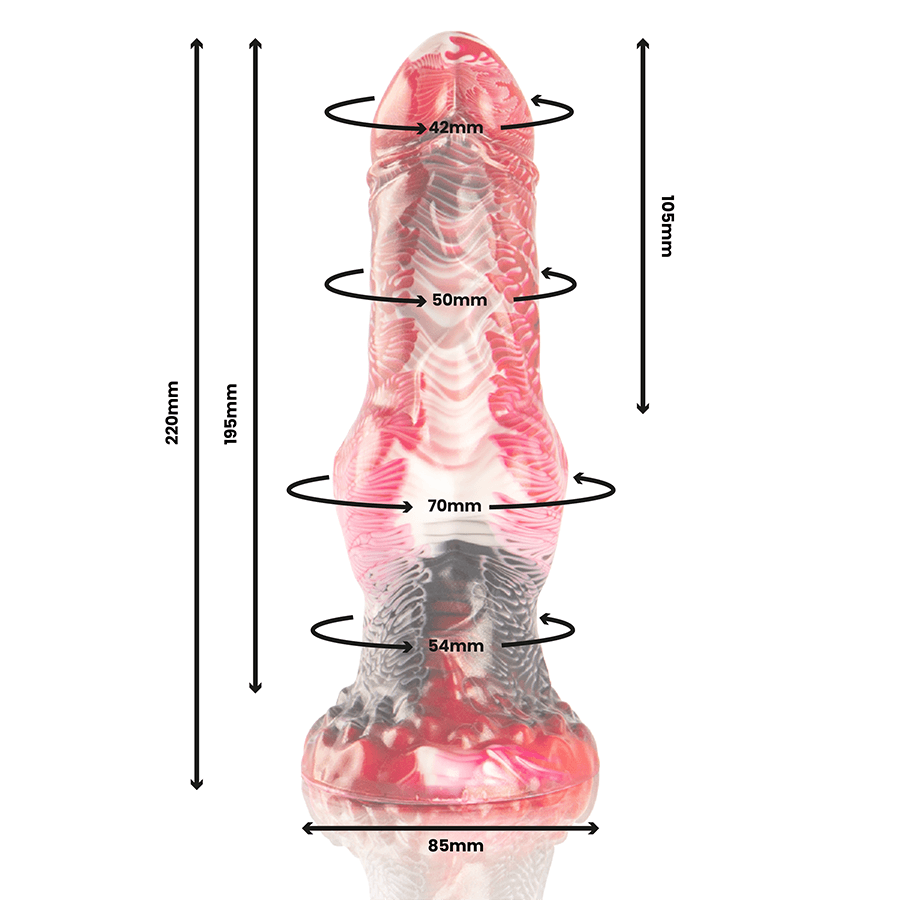 EPIC - HELIOS DILDO WITH TESTICLES HEAT AND ECSTASY thumb 3