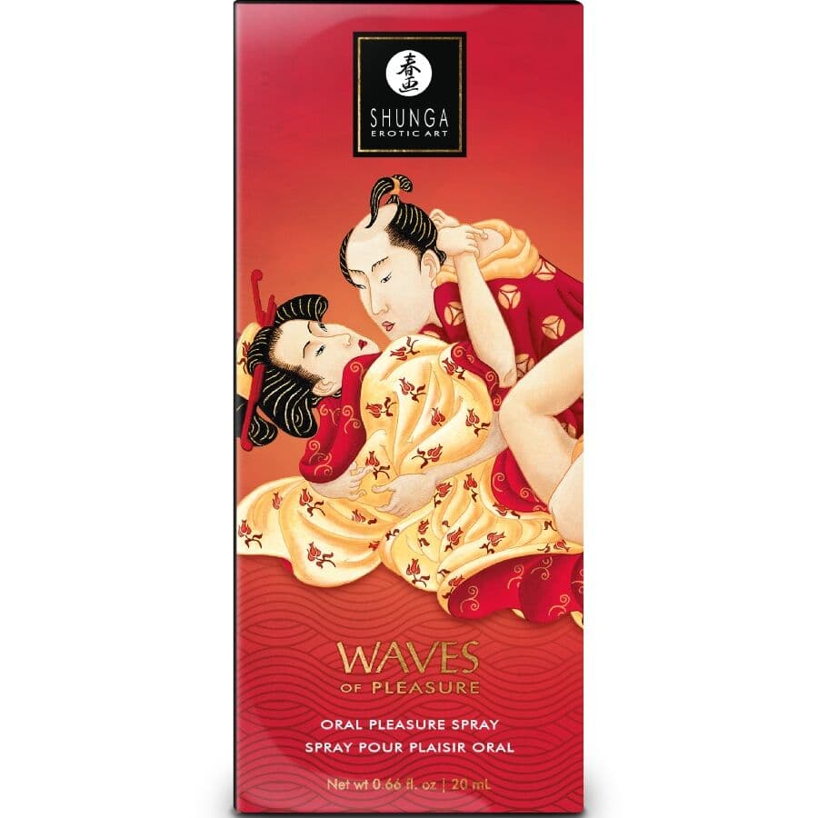 SHUNGA - WAVES PLEASURE SPRAY ORAL SEDUCTIVE STRAWBERRY 20 ML thumb 3