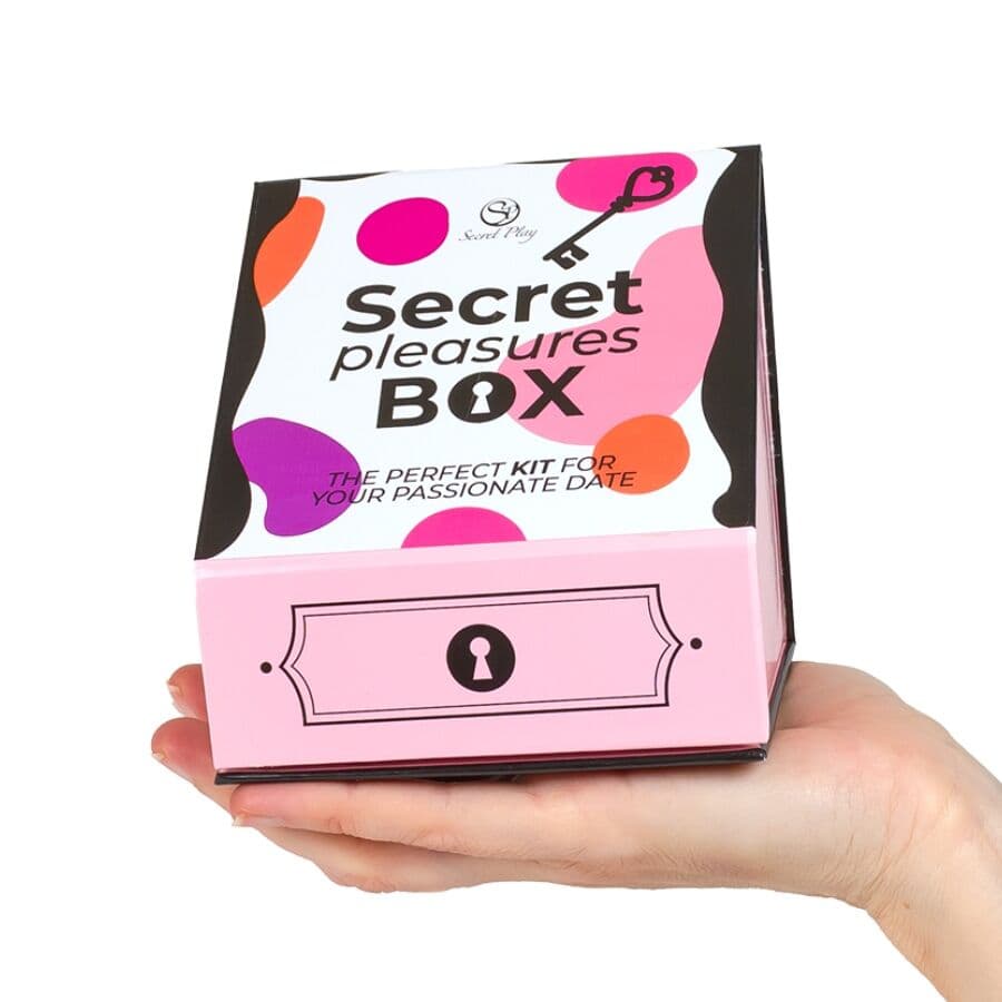 SECRET PLAY - PLEASURES BOX FOR COUPLES: DICE + VIBRATING BULLET + FEATHER PEN thumb 4