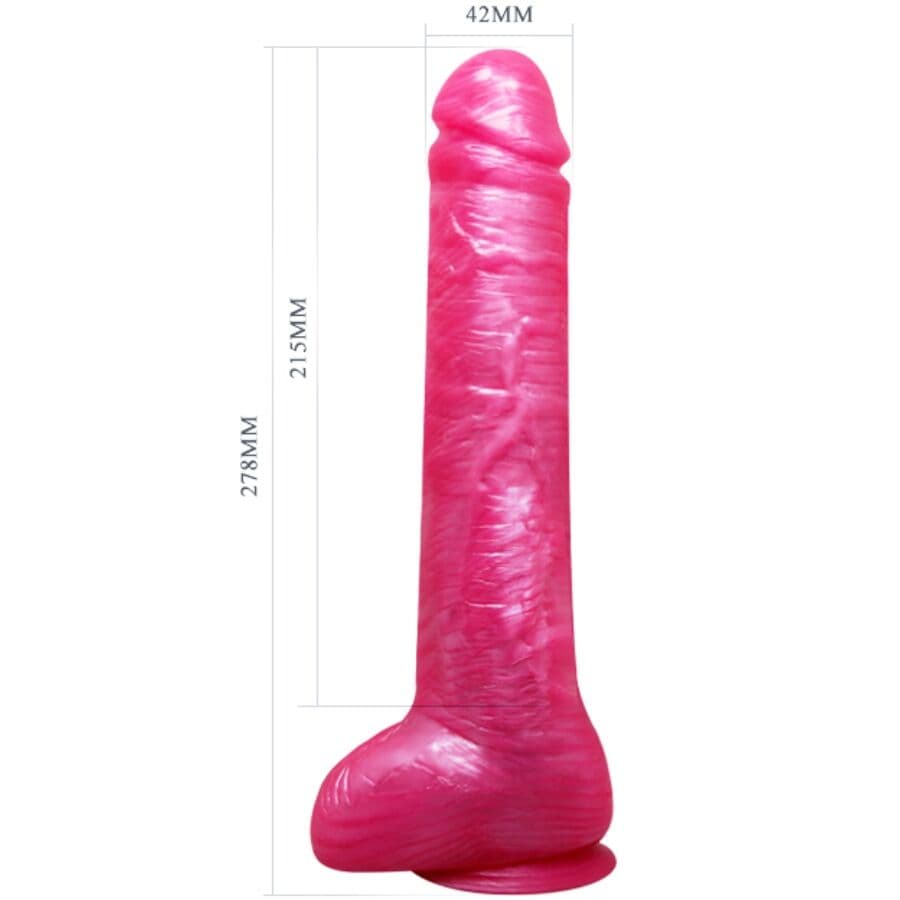BAILE - REALISTIC PINK DILDO DONG WITH SUCTION CUP thumb 5