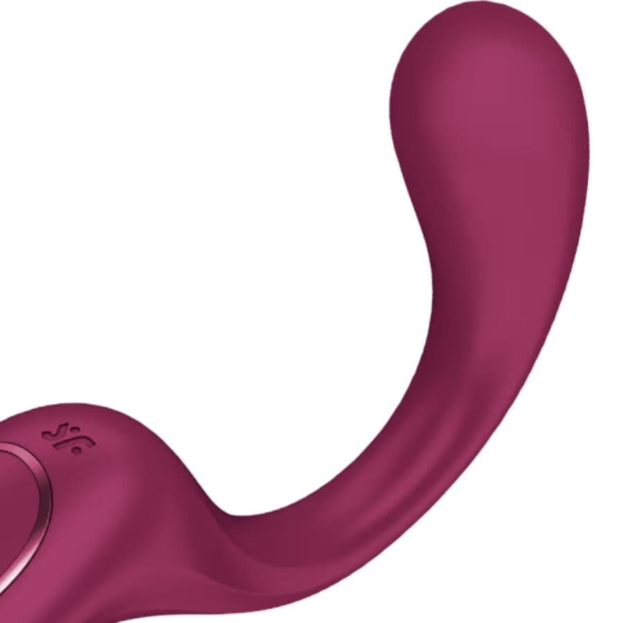 SATISFYER - G FOR GODDESS 2 RABBIT VIBRATOR BOTTLE BORDEAUX thumb 4