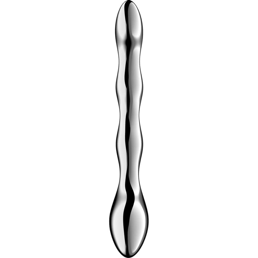 SATISFYER - COSMIC CREST 2 STAINLESS STEEL DOUBLE-ENDED DILDO thumb 2