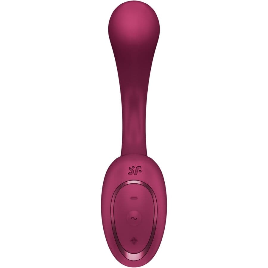 SATISFYER - G FOR GODDESS 2 RABBIT VIBRATOR BOTTLE BORDEAUX thumb 2