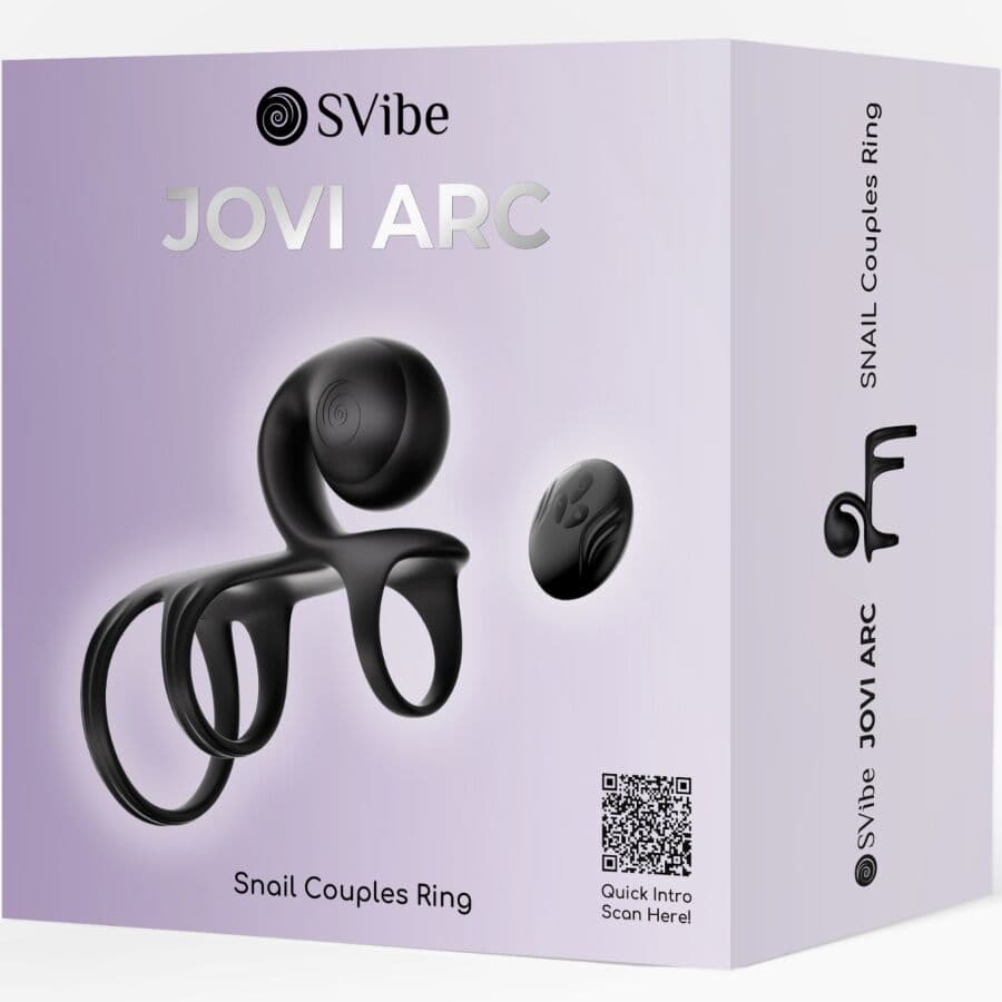 SNAIL VIBE - JOVI ARC COUPLE RING REMOTE CONTROL BLACK thumb 8