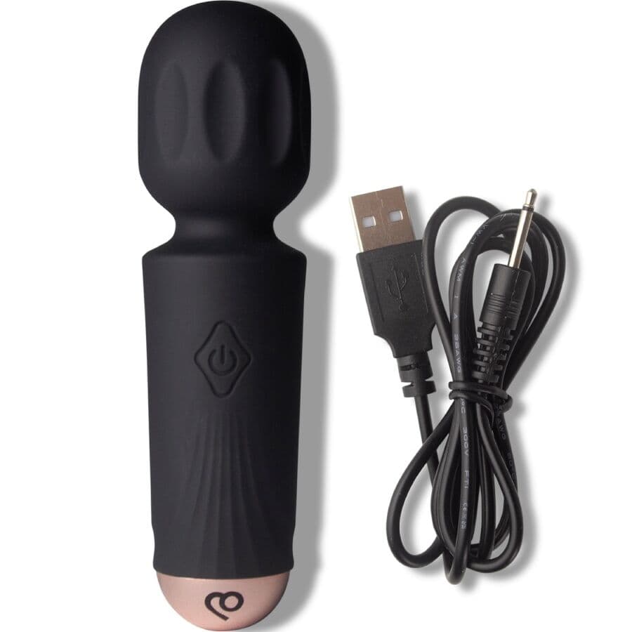 ROCKS-OFF - MINI RECHARGEABLE WAND 16 FUNCTIONS BLACK TULIP thumb 4