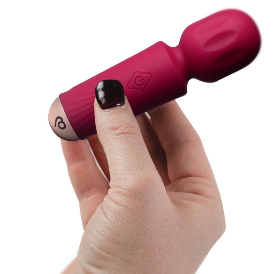 ROCKS-OFF - MINI RECHARGEABLE WAND 16 FUNCTIONS AZALEA RED thumb 3